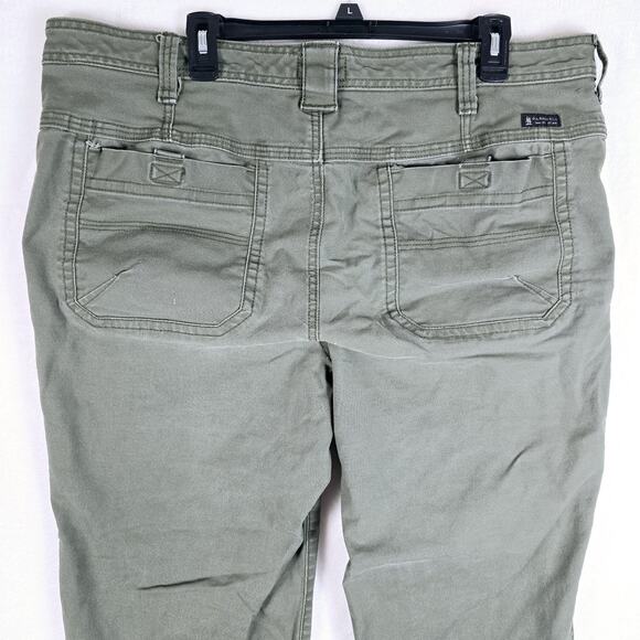 G.H. Bass & Co. Mens 5 Pocket Canvas Field Hunting Pants Green Breen 40x32 - Picture 11 of 14